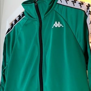 Green kappa jacket